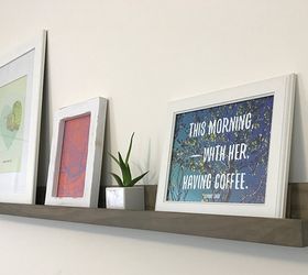 Rustic Picture Ledges With Homemade Steel Wool and Vinegar Stain Hometalk