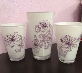 Black and White Lily Vases. Hometalk