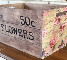 Kmart Wooden Box Hack for Spring Hometalk