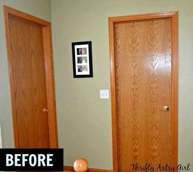 DIY Slab Door Makeover Hometalk