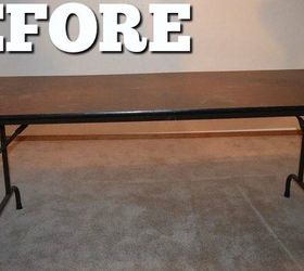Turn a Folding Table Into a Dining Table! Hometalk