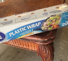 Citristrip & Saran Wrap to Remove Finishes Hometalk