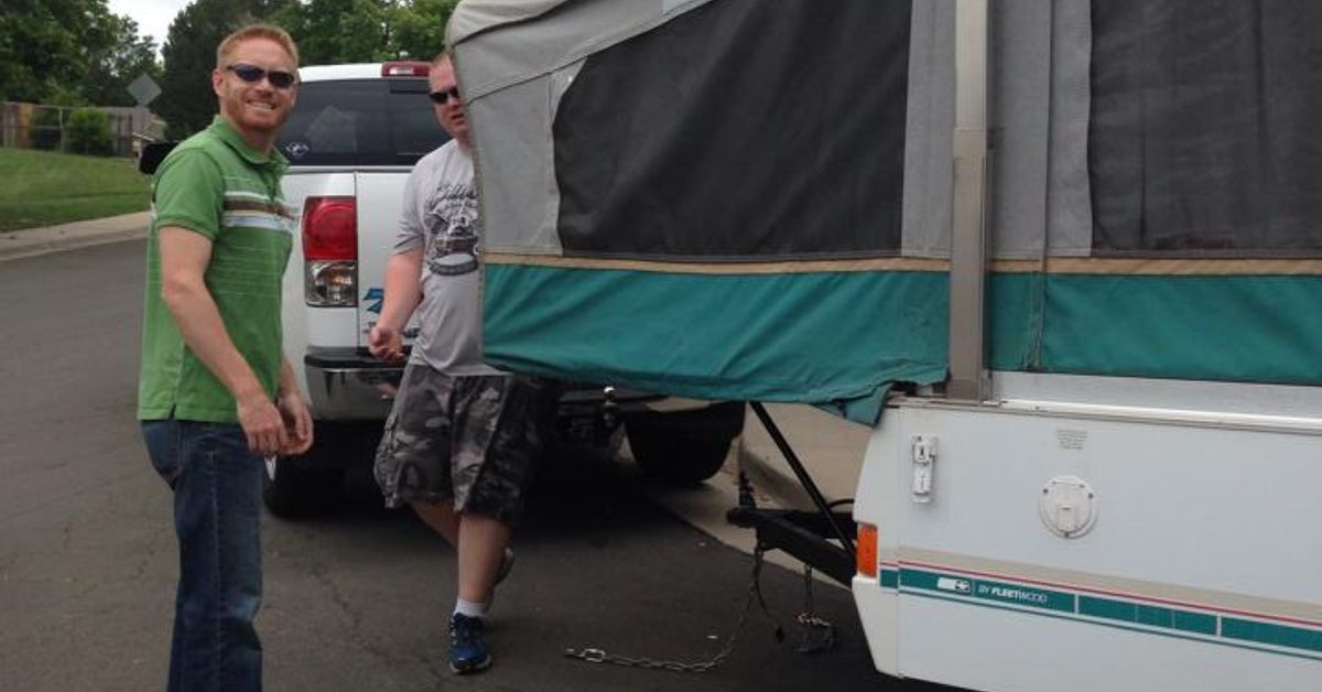 Thrifty Pop Up Camper Renovation Hometalk