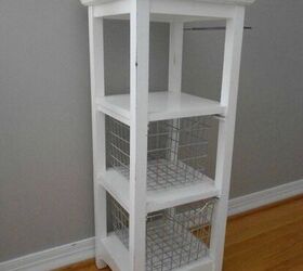 Now THIS is a brilliant way to upgrade an ordinary bathroom storage