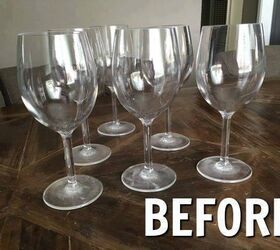 This Is The Dollar Store Wine Glass T Idea Youll Wish Youd Seen Sooner Hometalk 4138