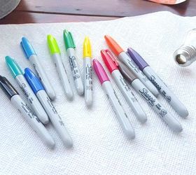 Lighting Upgrade With Sharpies! Hometalk