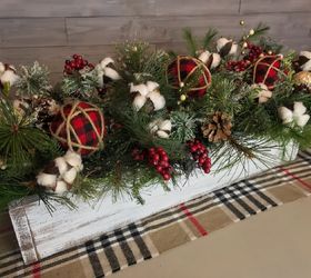 Buy some boards from Home Depot to make this easy centerpiece for