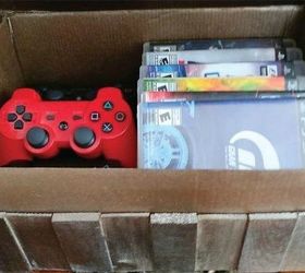 Cardboard Shoe Box a Highend PlayStation Storage Box Hometalk