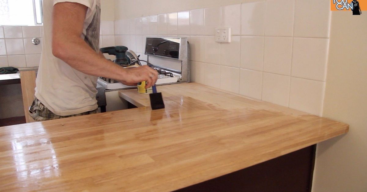 Diy Kitchen Counter Top Instillation Without Removing The Old One