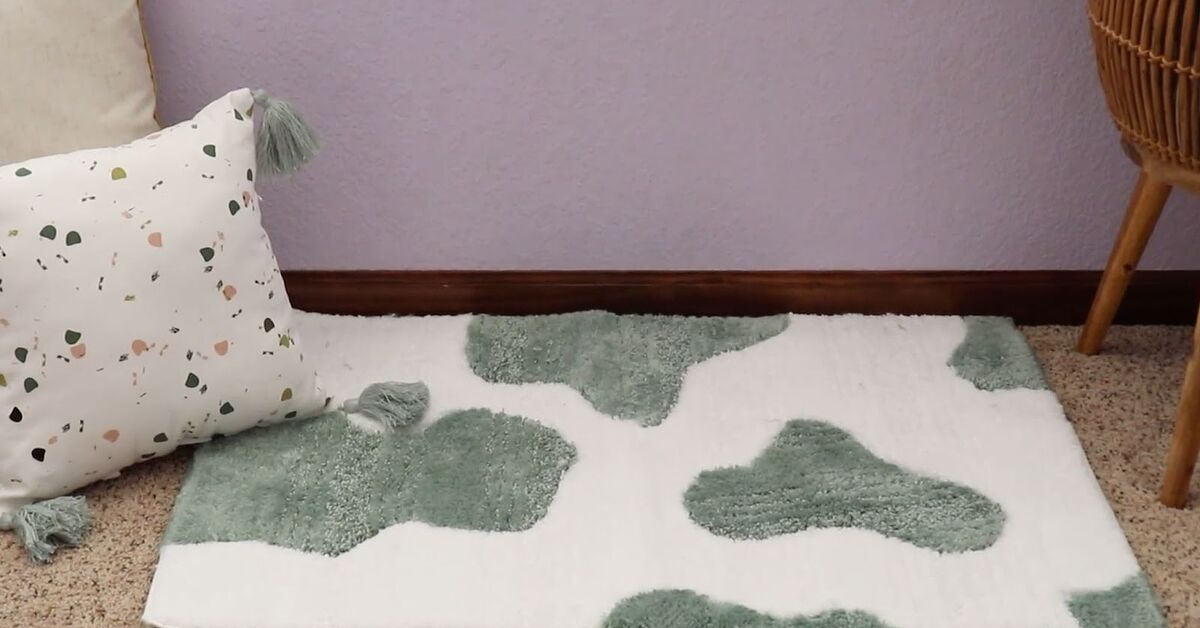 Home décor hack: How to easily make a DIY cowhide rug | Hometalk