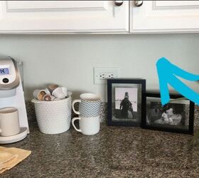 Stick Command hooks under your kitchen cabinets for this clutter-busting trick