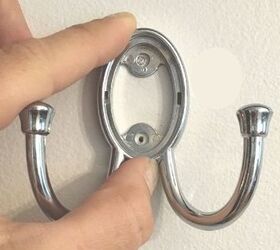 Hang a coat hook on your kitchen wall to instantly boost your kitchen storage