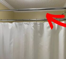 The gorgeous reason this woman hangs another tension rod in her shower