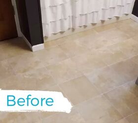 Get a beautiful bathroom floor without remodeling (just $120)