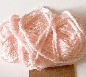 Get your mantel ready for the 14th with a ball of fluffy yarn