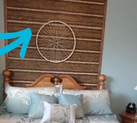 Instead of tearing down her outdated wallpaper, look what she did for $3