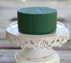 Try placing floral foam in a bird cage instead of a planter or a pot (stunning!)