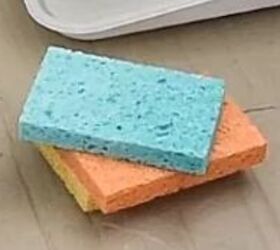 Use 3 kitchen sponges for this gorgeous $25 makeover trick