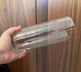 This has got to be the easiest way to upgrade a plain glass vase