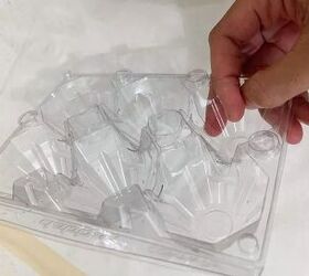 Save your old egg trays for this super cute (and trendy!) kitchen storage idea