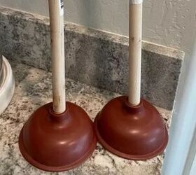 We just found a seriously strange (& surprisingly cute!) way to use 2 plungers for fall