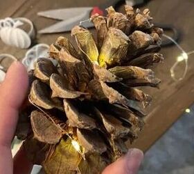 If you've never wrapped twinkle lights around a pine cone before, here's why you definitely should