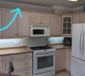 Do this to the top of your cabinets to transform your entire kitchen for under $200