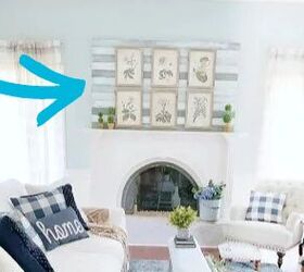 How they made their fireplace look more high-end in just 2 hours (& on a $100 budget!)
