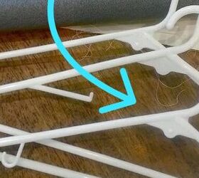 Use a plastic hanger to get your bathroom organized in under 30 minutes