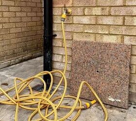 Tired of tripping over her garden hose, look what she did for $20