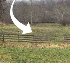 They chop up pieces of this old farm fence to make this beautiful garden idea (for no cost!)