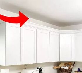 Check the tops of your kitchen cabinets for this gorgeous upgrade that costs less than $200