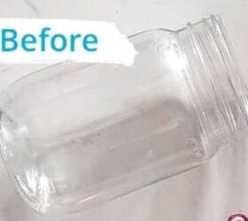 Grab an empty glass jar to copy this crazy cute Christmas idea