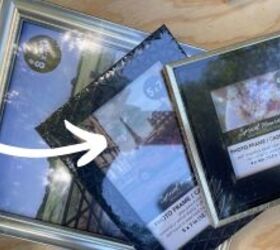 Instead of using your frames to hang pictures, do this to the glass for an incredible idea