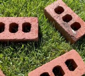 Lay bricks in your yard for this amazing garden idea!