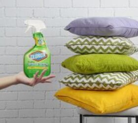 Why everyone should be spraying Clorox on their throw pillows today