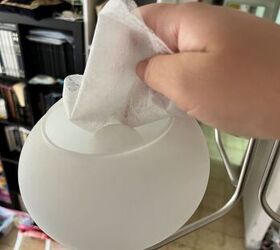 Rub a dryer sheet on your lightbulbs for this easy hack