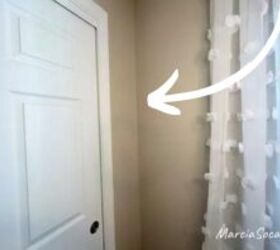 She hangs blocks of wood in the corner of her room for the coolest storage hack