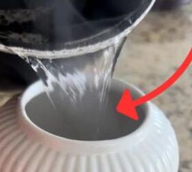 The wild reason she fills a flower vase with boiling water (this really works!)