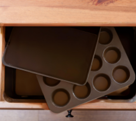There's <em>finally</em> an easy, cheap way to stow your baking sheets, racks, and muffin tins