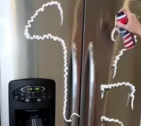 Bring shaving cream into your kitchen for this super smart (if slightly messy!) cleaning trick