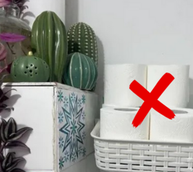 Do this to keep rolls off the floor & close enough to grab (but not <em>too</em> close!)