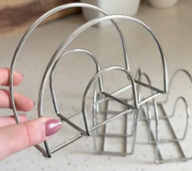 Stand 3 napkin holders on your countertop for this clever alternative usage