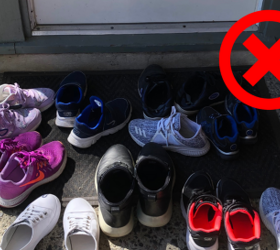 Instead of storing shoes in a pile by your door, do THIS (smart!)