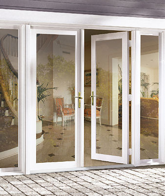 deer birds and patio doors to grid or not to grid, photo via weathermasterdoors com