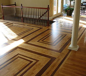 mixing different wood species to create a unique hardwood floor can be quite, flooring, hardwood floors, Maple mixed with American cherry hardwood flooring