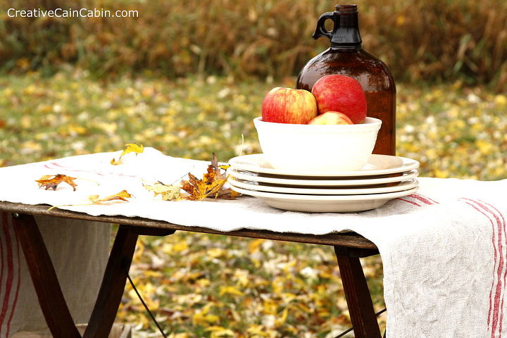 decorating with apples, home decor, outdoor living