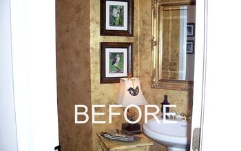 Powder Room Makeover You Must See the After
