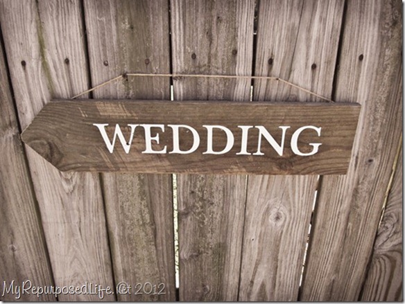 a roundup of reclaimed fence projects, diy, repurposing upcycling, Wedding Signs