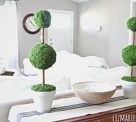 diy moss topiaries, crafts, home decor, Items you will need sheet moss topiary form pots hot glue stain paint optional